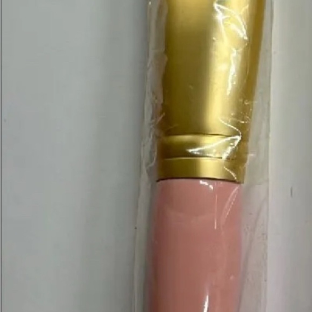Too Faced Gold and Pink Makeup Brush